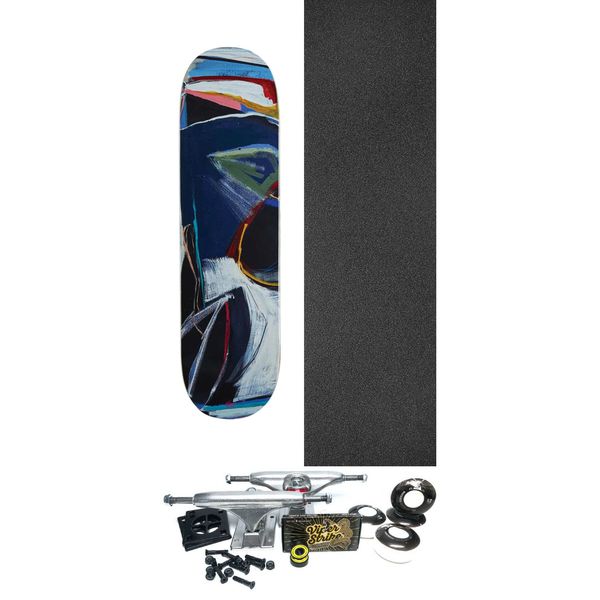 The Killing Floor Skateboards Siddhartha Gautama 4 Skateboard Deck - 8.38" x 32" - Complete Skateboard Bundle